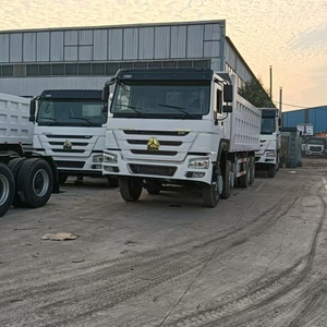 Fabrika Çıkışlı HOWO Damperli Kamyon Arka 8 Tekerlekli Sağdan Direksiyonlu Opsiyonel Afrika İnşaatları İçin İdeal - Product Image 1