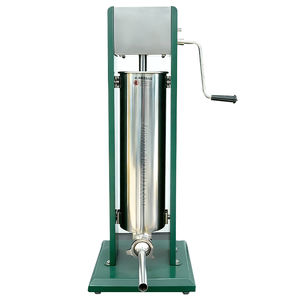 Machine à farcir les saucisses manuelle en acier, farceur à saucisses vertical, facile à utiliser pour la maison - Product Image 1