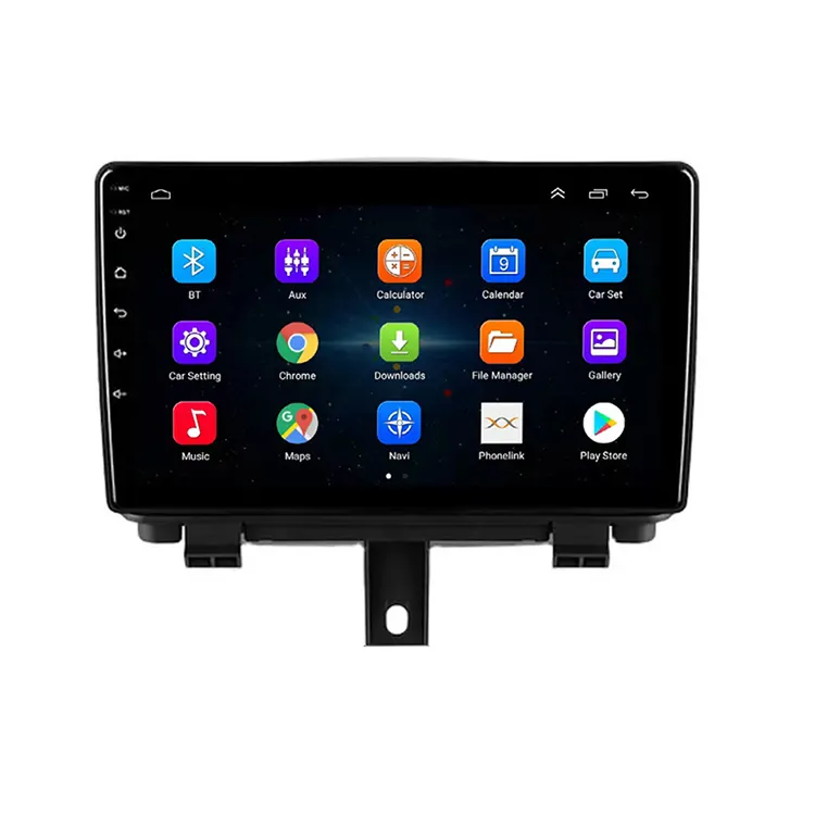9 ''1 16Gb Autoradio Bt Dsp Rds Wifi Android Auto Carplay Multimedia 2 Din Auto Dvd-Speler Voor Audi Q3 2011 - 2018