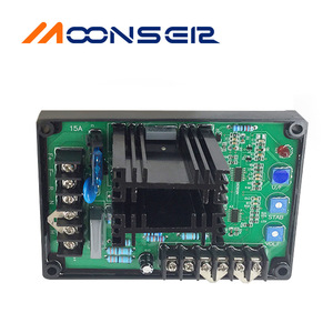 มูนส์เอียร์บอร์ดควบคุมแรงดันไฟฟ้า GAVR-15A 15A อัตโนมัติ AVR สำหรับเครื่องกำเนิดไฟฟ้าเครื่องยนต์เบนซินอะไหล่โมดูลกันสั่น - Product Image 4