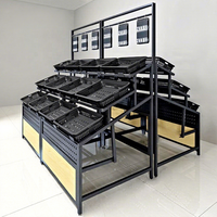 Multifunctionele Groente Fruit Plank Rack Supermarkt Display Planken Voor Verkoop