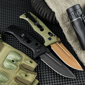 Faca Mini Pocket Dobrável 273 Alta Dureza Lâmina D2 Cabo G10 Faca Afiada para Camping Ferramenta EDC Portátil Faca de Autodefesa - Product Image 4