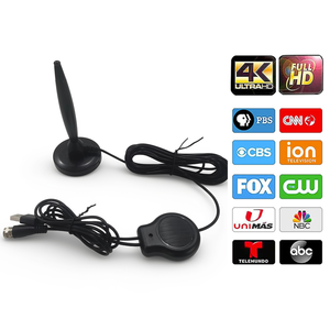 Soldes de rentrée scolaire : <span class=keywords><strong>Antenne</strong></span> TV intérieure haute performance 30dBi, <span class=keywords><strong>antenne</strong></span> numérique HDTV 4K pour la télévision en chambre d'étudiant - Product Image 1