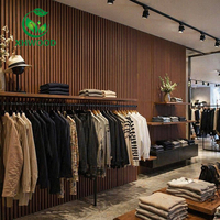 Panneau mural en MDF à lattes, panneau décoratif flexible pour plafond, mur d'accentuation et zones de réception