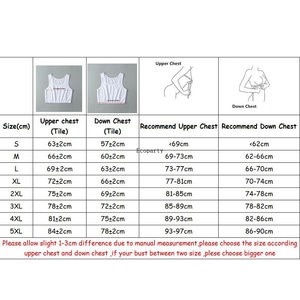 Bandage renforcé Corset court garçon manqué <span class=keywords><strong>lesbienne</strong></span> poitrine poitrine liant débardeur Ecoparty - Product Image 6