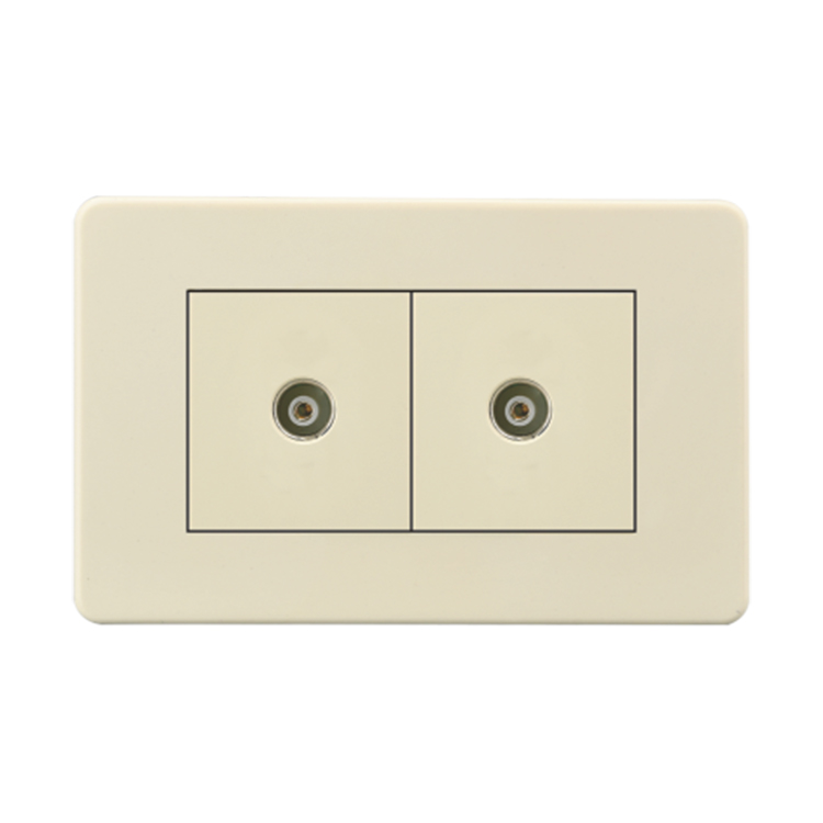 VNX US Standard 85 Series 10A 2TV Wall Socket Grounding Residential / General-Purpose for Home