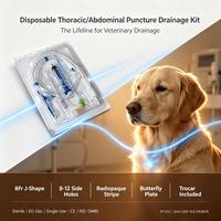 Kit de thoracocentèse féline stérilisé à l'oxyde d'éthylène (EO) OEM