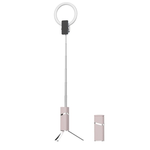 Vente chaude One-Piece Live Invisible Bracket Beauté Remplissage Lumière Téléphone Mobile Fill Light Camera Photo LED Selfie Light Ring - Product Image 2