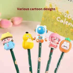 Sacapuntas Electrónico de Resina de Dibujos Animados Mini de Alta Calidad, Estilo Femenino Portátil, Diseño Giratorio, en Caja, Favorito de los Estudiantes - Product Image 4