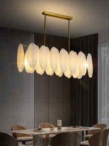 Lámparas de Arte de Lujo Posmoderno, Estilo Nórdico Minimalista Francés, para Sala de Estar, Dormitorio e Interiores Modernos - Product Image 5