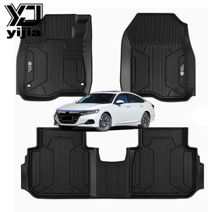 Alfombrillas de TPE para Accord, CRV, City, Civic, <span class=keywords><strong>HRV</strong></span>, 2.5mm de Grosor, Juego Completo de 3 Piezas, Impresas - Product Image 1