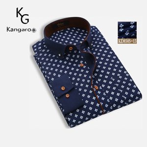 De algodón de cuidado fácil de los hombres de manga larga no de hierro <span class=keywords><strong>sin</strong></span> arrugas esmoquin camisas - Product Image 3