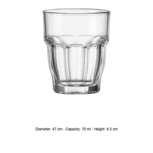Vaso de Bar Bormioli Rocco One Shot, 7 cl, Altura 6.5 cm, Diámetro 4.7 cm - Product Image 3