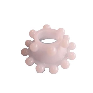 Cock Ring Set 18 Beads <b>TPE</b> Flesh Colored Delay Ejaculation Penis Ring Adult Use - Product Image 1