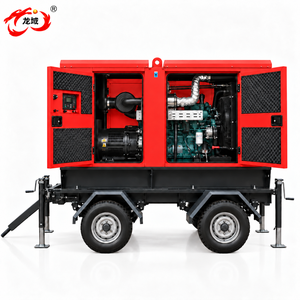 Groupe électrogène diesel mobile en stock, moteur personnalisé 30 kW/37,5 kVA, super silencieux, triphasé. - Product Image 2