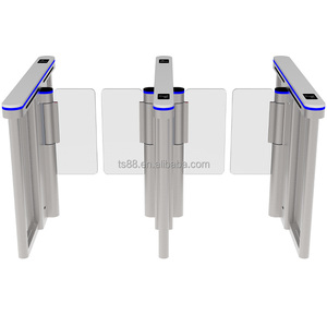Ai-Phân Tích dòng chảy đám đông được hỗ trợ cổng xoay kiểm soát truy cập blockchain rào cản Swing touchless Palm Vein recognition Speed Gate - Product Image 1