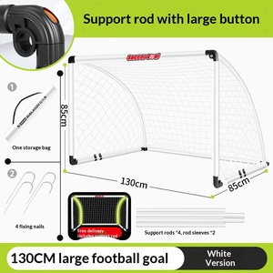 Portable eco-friendly <b>mini</b> soccer <b>goal</b> durable plastic pipes easy to install latest design training equipment - Product Image 6
