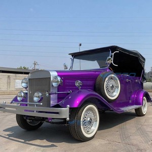 XCEGO Classic Car Antique Sightseeing Electric Vintage 5 Seater <150hp 5KW for Adults Sale Street Legal Old Retro Buggy - Product Image 1