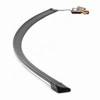 Aileron de voiture en Fiber de carbone, couleur de rêve, rvb, 120CM, arrière de coffre, arrière, aile de frein, lampe, bande lumineuse, Kit LED, Spoiler