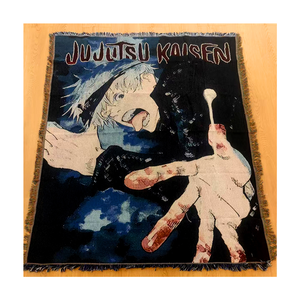 Dış mekan kullanımı için fabrika doğrudan özel dokuma battaniye jakarlı piknik örtüsü - Product Image 1