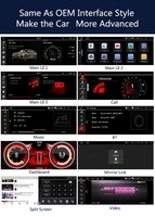 MCX 12.3 pouces 8 cœurs Carplay mise à niveau automatique sans fil après le marché Radio Android moniteur Audio de voiture pour BMW X1 E84 2009 -2015