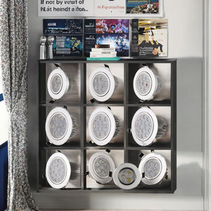 Lámpara LED Empotrable de Techo Redonda de 12W IP65 AC85-265V para <span class=keywords><strong>Cocina</strong></span>, Dormitorio e Iluminación Interior - Product Image 3