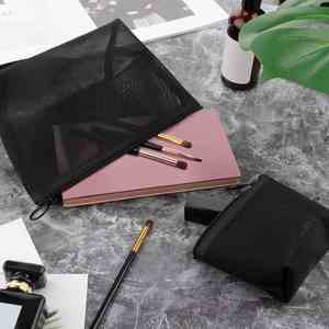 Bolsas de malla para cosméticos, bolsas de maquillaje para bolso, bolsa para pañales - Product Image 6