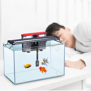 Benutzer definierte Aquarium Fisch Acryl Glas Box Acryl Aquarium, kleine Fisch Aquarien #