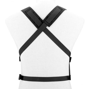 Chaleco Táctico Ajustable con Arnés en X y Bolsas para Cargadores de 5.56 y 9mm para Tiro, Juegos de Guerra y Paintball - Product Image 6