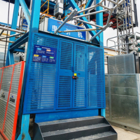 Monte-charge de chantier DAHAN SSD160A 1600 kg, moteur de traction 18,2 kW, élévateur de marchandises, portée 300 m, garantie 1 an