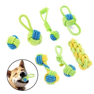 Prezzo di fabbrica Non tossico cane da masticare giocattolo Pet Squeak giocattoli per la pulizia dei denti molari cane palla di rotolamento con il suono per il cane prodotto - Product Image 4