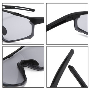 Gafas de Sol Deportivas Unisex para Adultos, Montura Completa, Lentes Fotocromáticas, Protección UV para Ciclismo al Aire Libre - Product Image 3