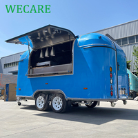 WECARE Chariot de Gelato, Glaces, Donuts, Pâtisseries, Remorque Mobile, Bar à Boissons, Bar à Snacks, Poulet Rôtissoire, Churros, Burgers, Tacos, Food Truck