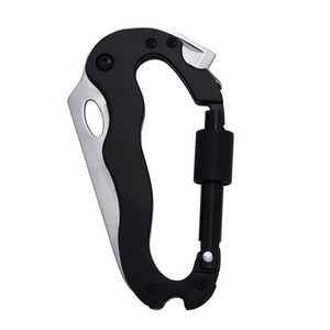Navaja Multifuncional de Montañismo Cinco en Uno, Sierra de Colgado Rápido para Exteriores, Herramienta EDC, <span class=keywords><strong>Plegable</strong></span> en Forma de D - Product Image 4