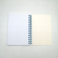 Cahier de journal à spirale A5 personnalisé de vente chaude avec des fleurs 3D