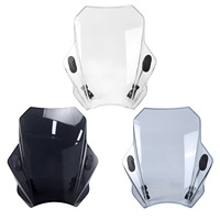 Nouveau support universel réglable en ABS pour pare-brise de moto, fixation de carénage avant pour moto de route, pour remplacement/réparation