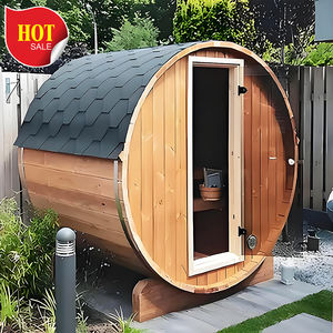 Quente na Polônia Sauna Exterior Seco Tradicional Boa Vista Recipiente Sauna Panorâmica Infravermelho Sauna Cápsula - Product Image 3