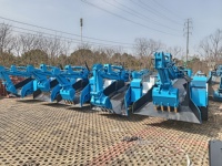 KAPURO MWB-50 Cargadora de correa de 4 ruedas Mucking Loader de alta eficiencia, 50 m³/h, para minería de pequeñas minas