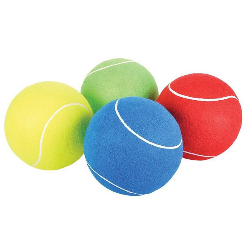 Цветной большой Теннисный мяч с индивидуальной надписью 9,5 дюйма