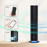 Diffuseur d'arômes intelligent sans eau, diffuseur d'huiles essentielles portable pour le bureau, la maison, le bureau, commande par application, lumière LED, OEM ODM 120mL
