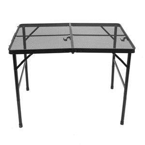 Mesa plegable para acampar, mesa de picnic portátil para exteriores, escritorio de Camping de altura ajustable - Product Image 2