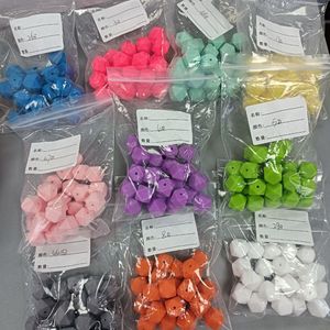 Wholesale 12 14 15 17 19 20 mm 12mm Food Grade Baby Chewable Teether Silicone <strong>Pacifier</strong> Teething New <strong>Bulk</strong> Silicone Focal Beads - Product Image 2