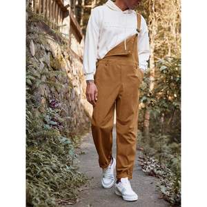 2025 <b>Men's</b> Corduroy Bib Overalls Fashion Casual Jumpsuit Adjustable Strap <b>Romper</b> Coverall Workwear Denim Overalls Jumpsuits - Product Image 1