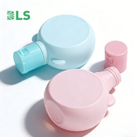 Bouteille de désinfectant pour les mains personnalisée en gros de 60 ml, flacon de lotion en PE, joli flacon de crème pour les mains - MOQ10000PS