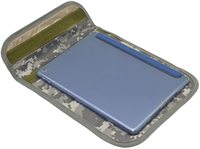 Tas dompet ponsel perlindungan sinyal Rfid, dompet kantong pelindung Anti Maling, tas ponsel Id leher gantung, tas Elektronik