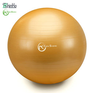Pelota de yoga roscada de PVC antiexplosión del fabricante Zhensheng para entrenamiento físico y de equilibrio - Product Image 2