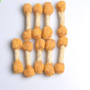 Evcil hayvan ödül maması Pet eğitim köpek kemik tavuk sarılmış doğal köpek beslenme davranır şişman köpek aperatifler tavuk kabak baget - Product Image 3