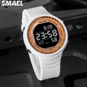 Reloj Deportivo SMAEL 1925 con Pantalla LED Digital, Cronógrafo, Resistente al Agua 5ATM, Correa de Plástico para Hombre - Product Image 3