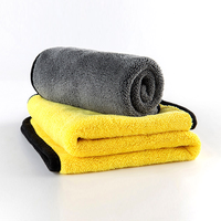 Serviette de lavage auto en microfibre personnalisée, ultra douce, très absorbante, séchage rapide, sans peluches, sans rayures, pour voiture, cuisine, maison