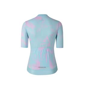 Maillot de Ciclismo con Estampado Degradado, Fresco y Elástico, Resistente al Viento, para Torneos y Entrenamientos, Personalizable - Product Image 2